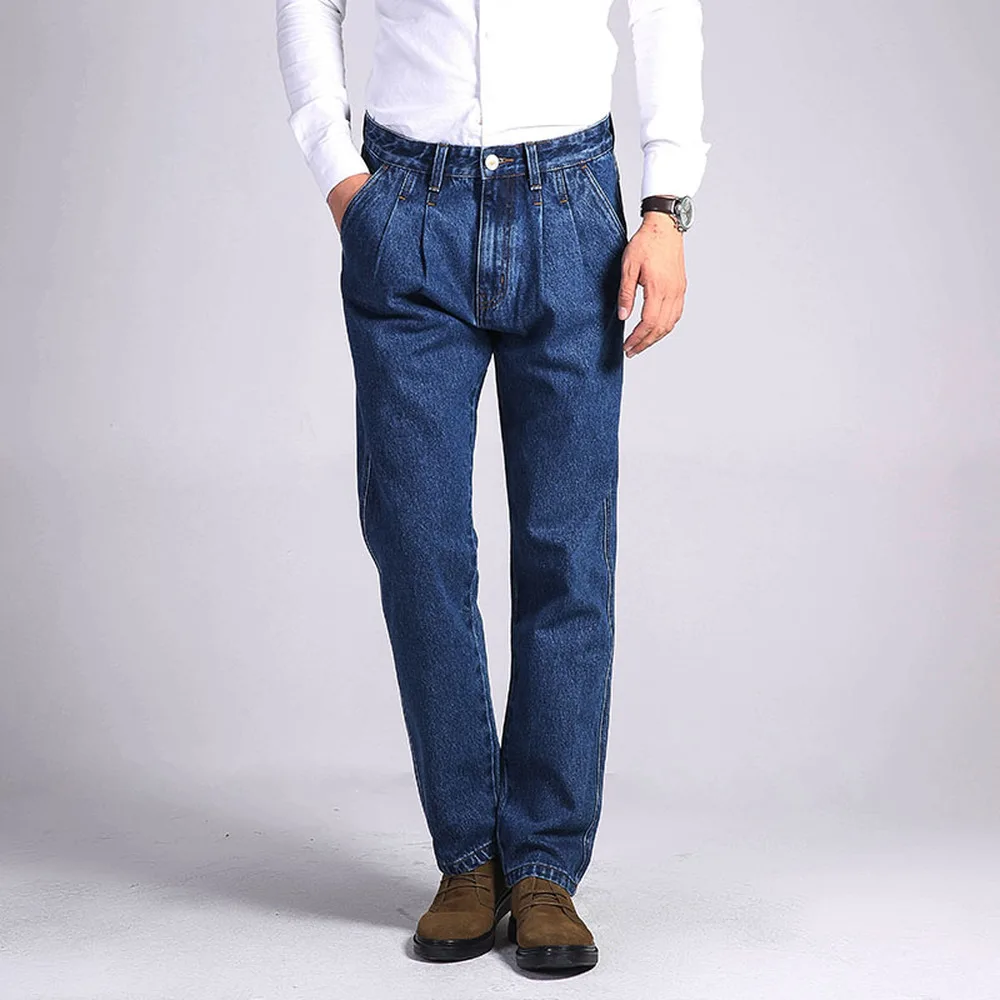 TIGER CASTLE Mens 100% Cotton  - Men'S Fashion With Baggy Jeans ulasan dan harga