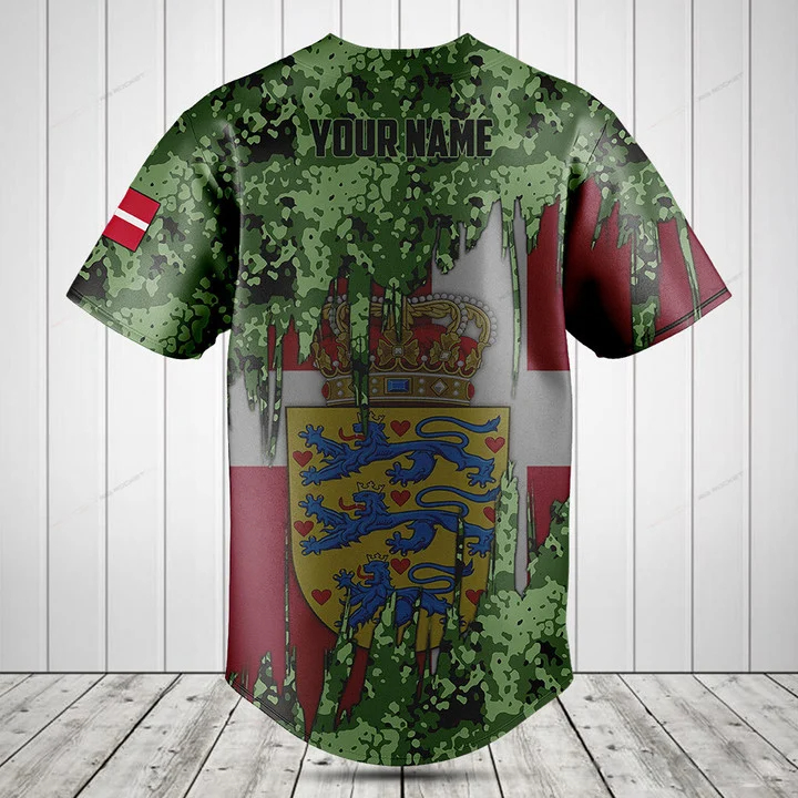 Custom Name Denmark Flag Graph - Men'S Fashion Names ulasan dan harga